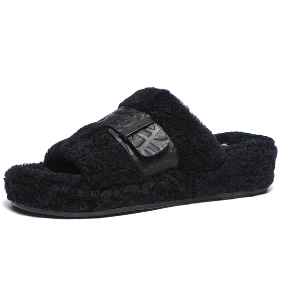 Georgie Sheepskin Wool Slides