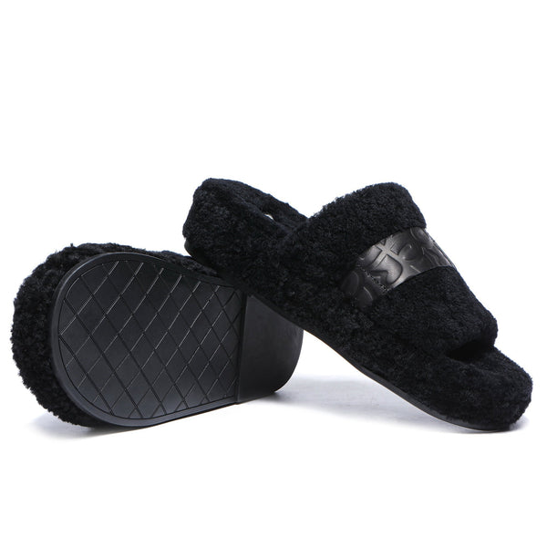Georgie Sheepskin Wool Slides