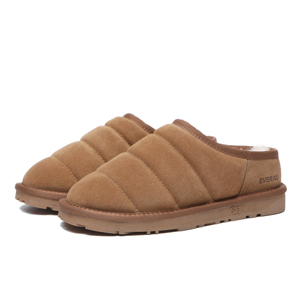 Ultra Puffer Sheepskin Slippers